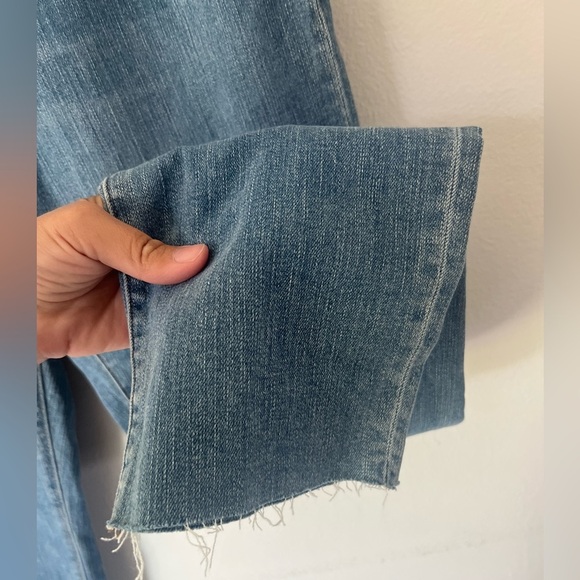 Madewell The Perfect Vintage Jean High-Rise Raw Hem Magic Pockets Size 29 NWT - Picture 3 of 10